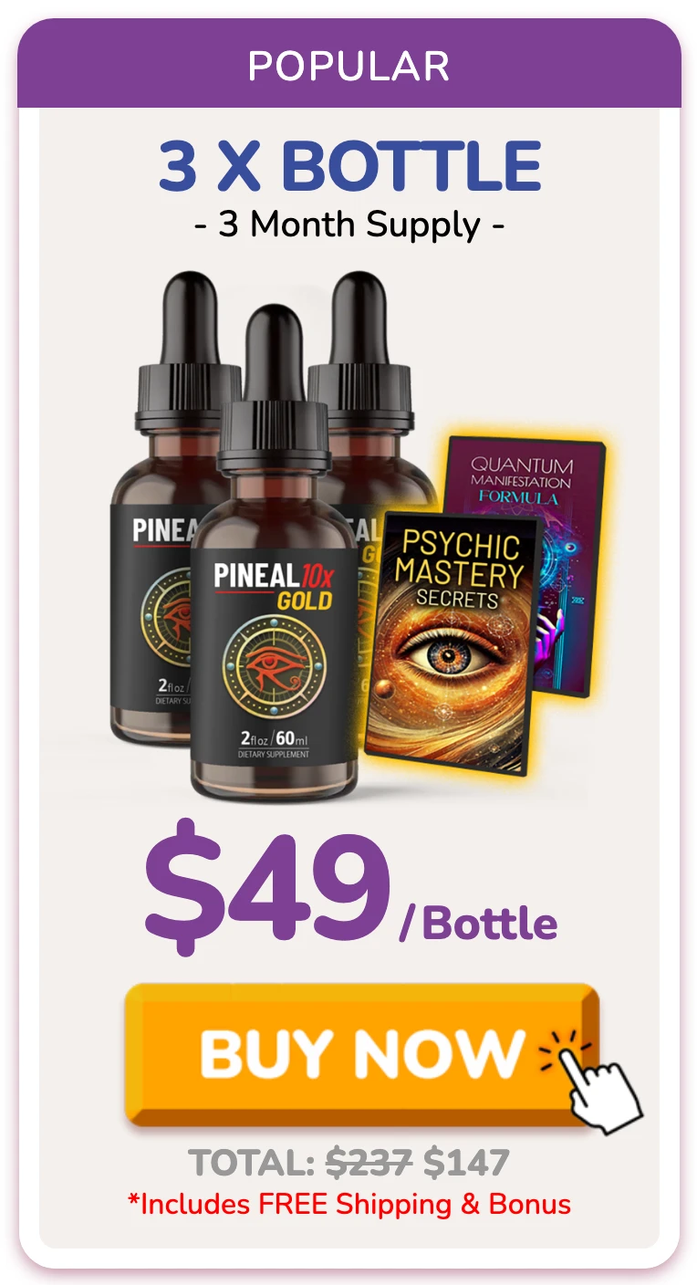 Pineal 10x 3 bottles